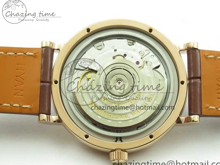 MIROTIME 1226 Portofino 37mm RG V7F 1:1 Best Edition Gray Dial on Deep Brown Leather Strap A SunProtective 7090